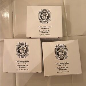 Diptyque Body Wash Bar Set
